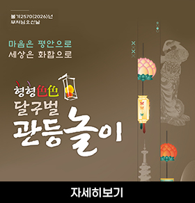 불기2570(2026)년 부처님오신날 마음은 평안으로 세상은 화합으로 형형색색 달구벌 관등놀이 자세히보기