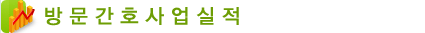 방문간호사업실적