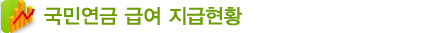 국민연금급여지금현황